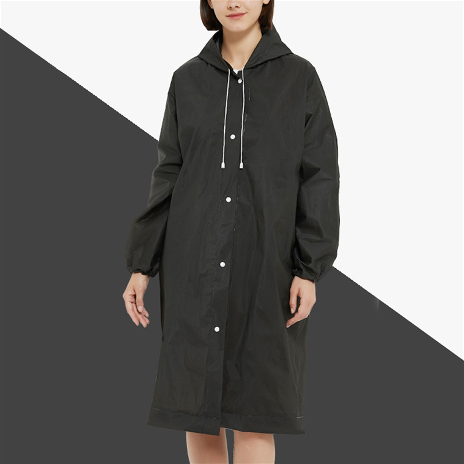 Emergency Poncho Rain - Novo Poncho Impermeável Unissex EVC para
