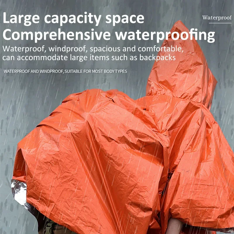 Capa de chuva de emergência po - Emergency Poncho Rain avaliação e preço