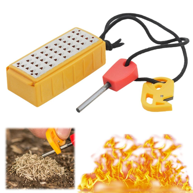 Portátil ao ar livre de emergê - Magnesium Fire Starter avaliação e preço