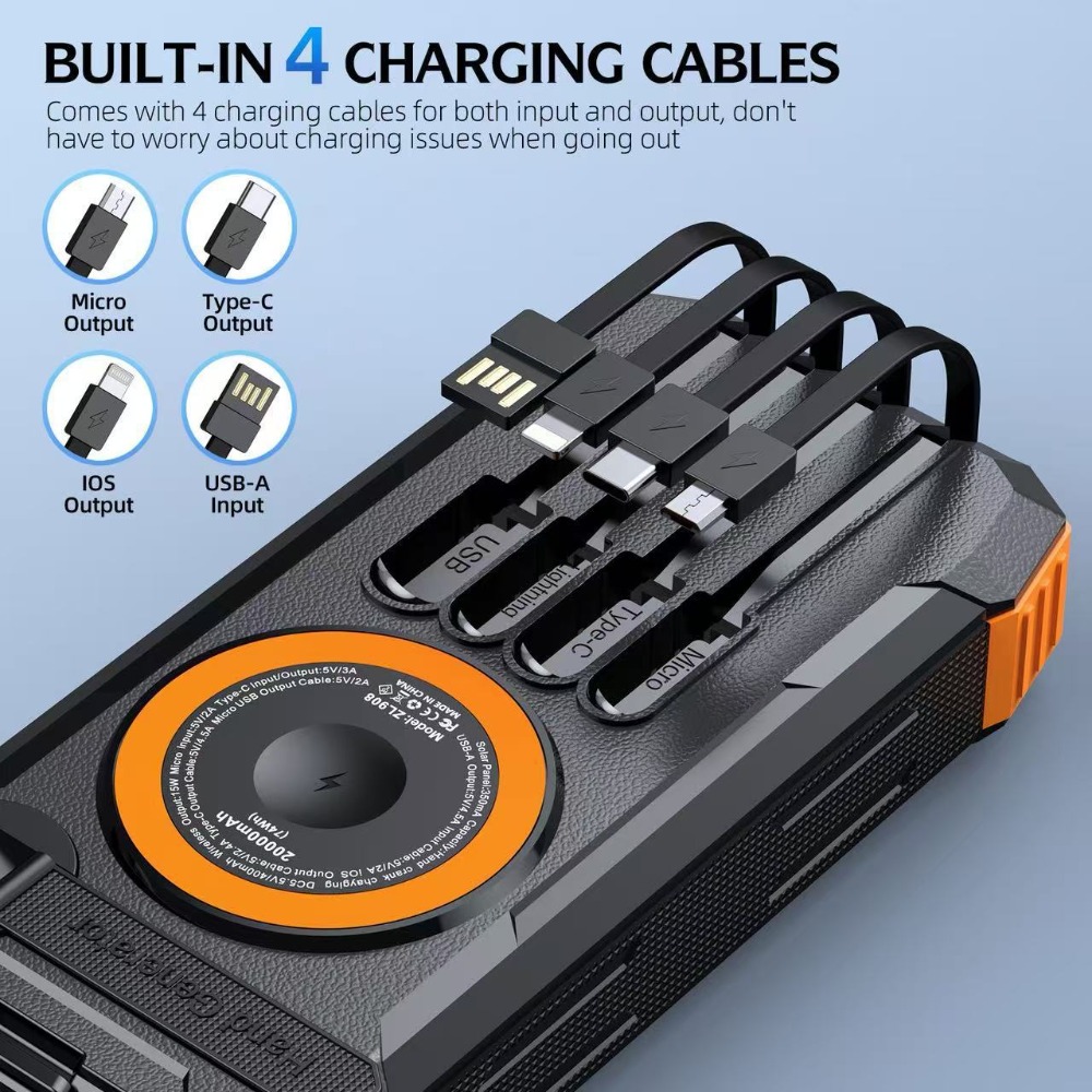 Novo Carregador Solar Portátil - Solar Emergency Charger avaliação e preço