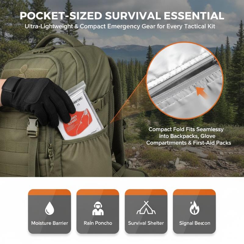 5 unidades de manta térmica re - Survival Blanket Reflective avaliação e preço