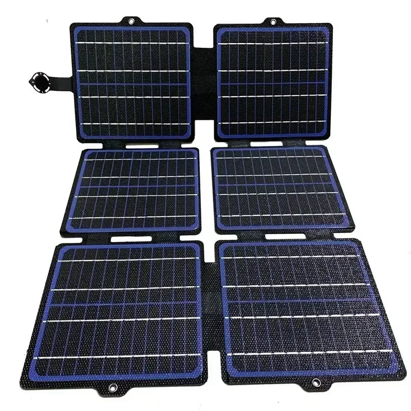 Painel solar dobrável impermeá - Solar Emergency Charger avaliação e preço