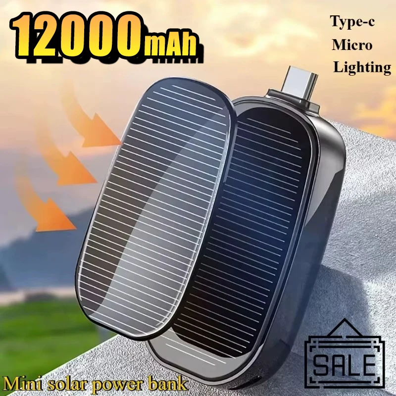 Mini power bank solar portátil - Solar Emergency Charger avaliação e preço