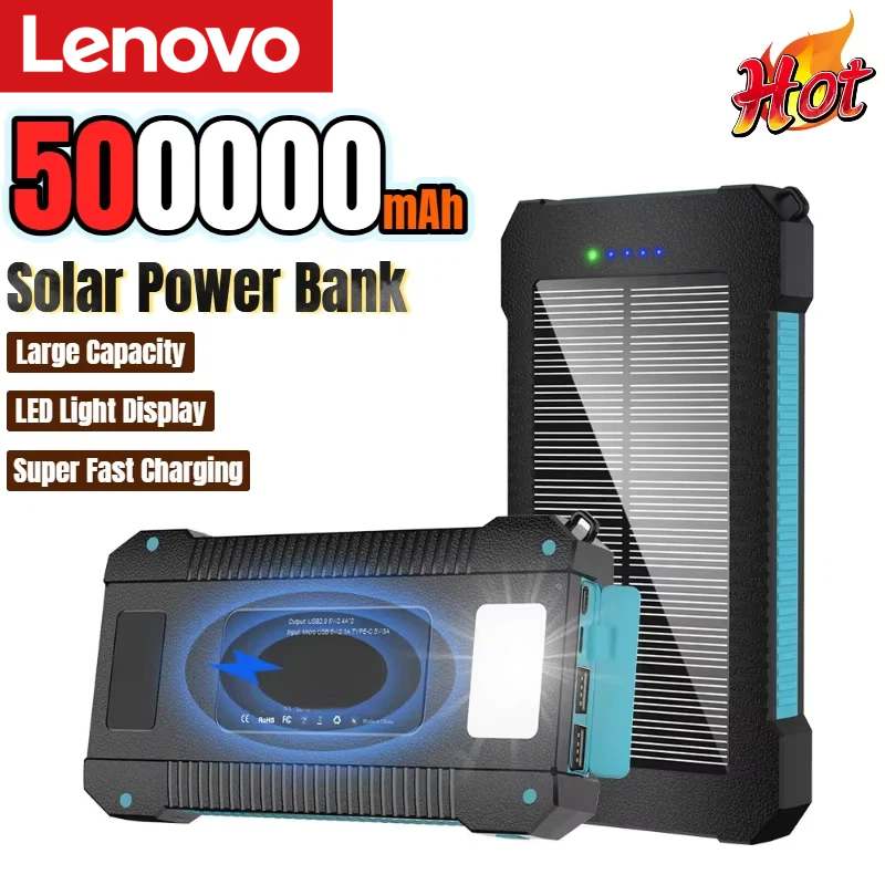 Bateria Externa Solar Lenovo 5 - Solar Emergency Charger avaliação e preço