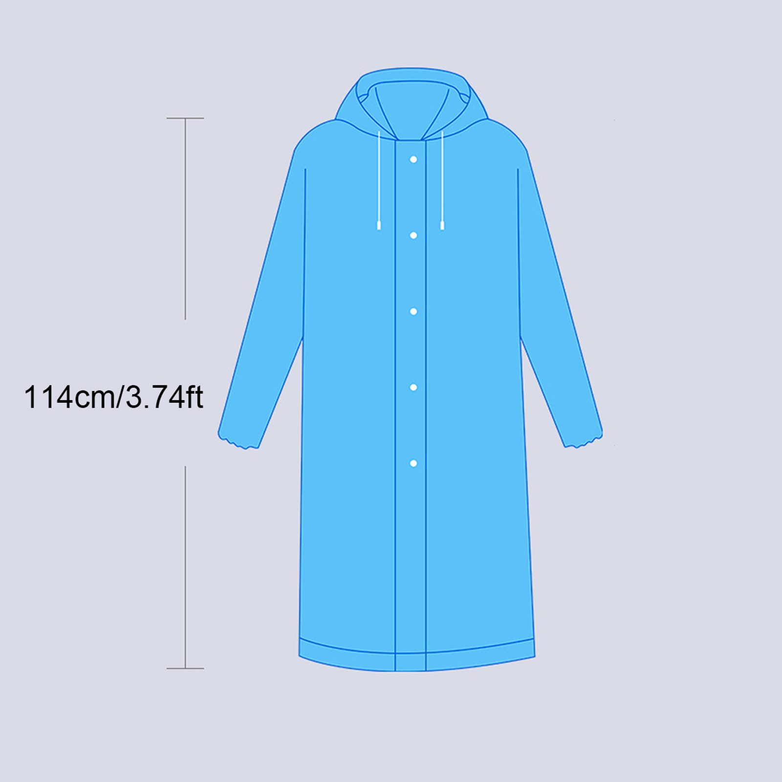 Novo Poncho Impermeável Unisse - Emergency Poncho Rain avaliação e preço