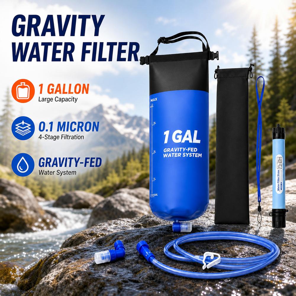 Kit de Filtro de Água por Grav - Bivy Bag Emergency avaliação e preço