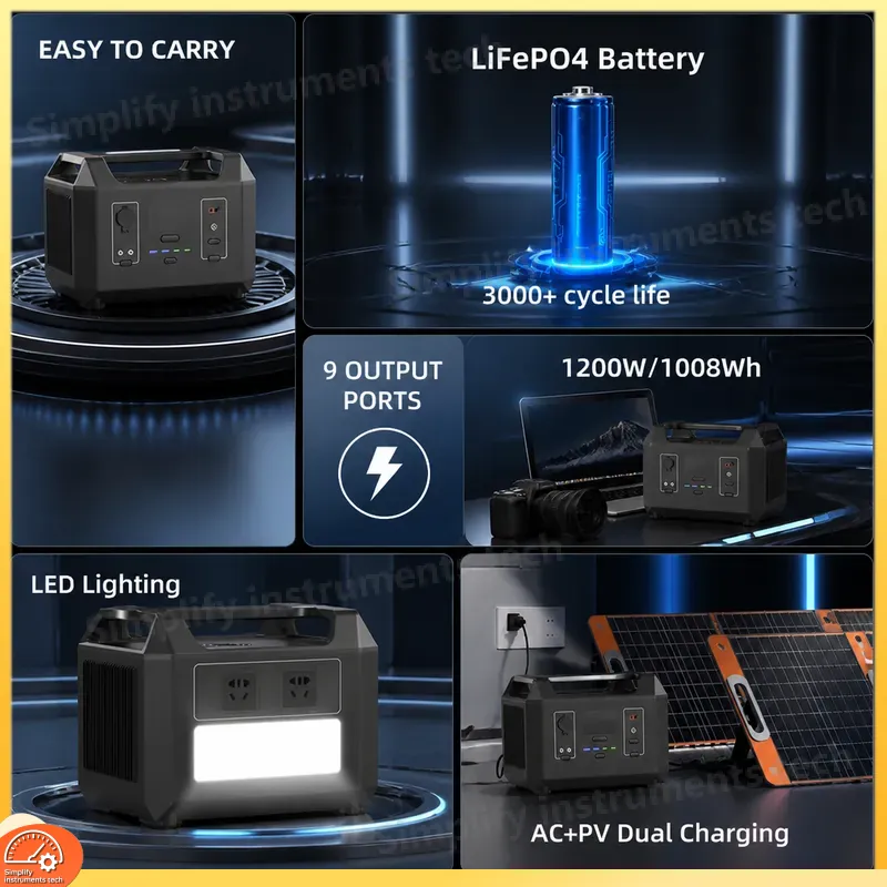 Estação de Energia Portátil 12 - Solar Emergency Charger avaliação e preço