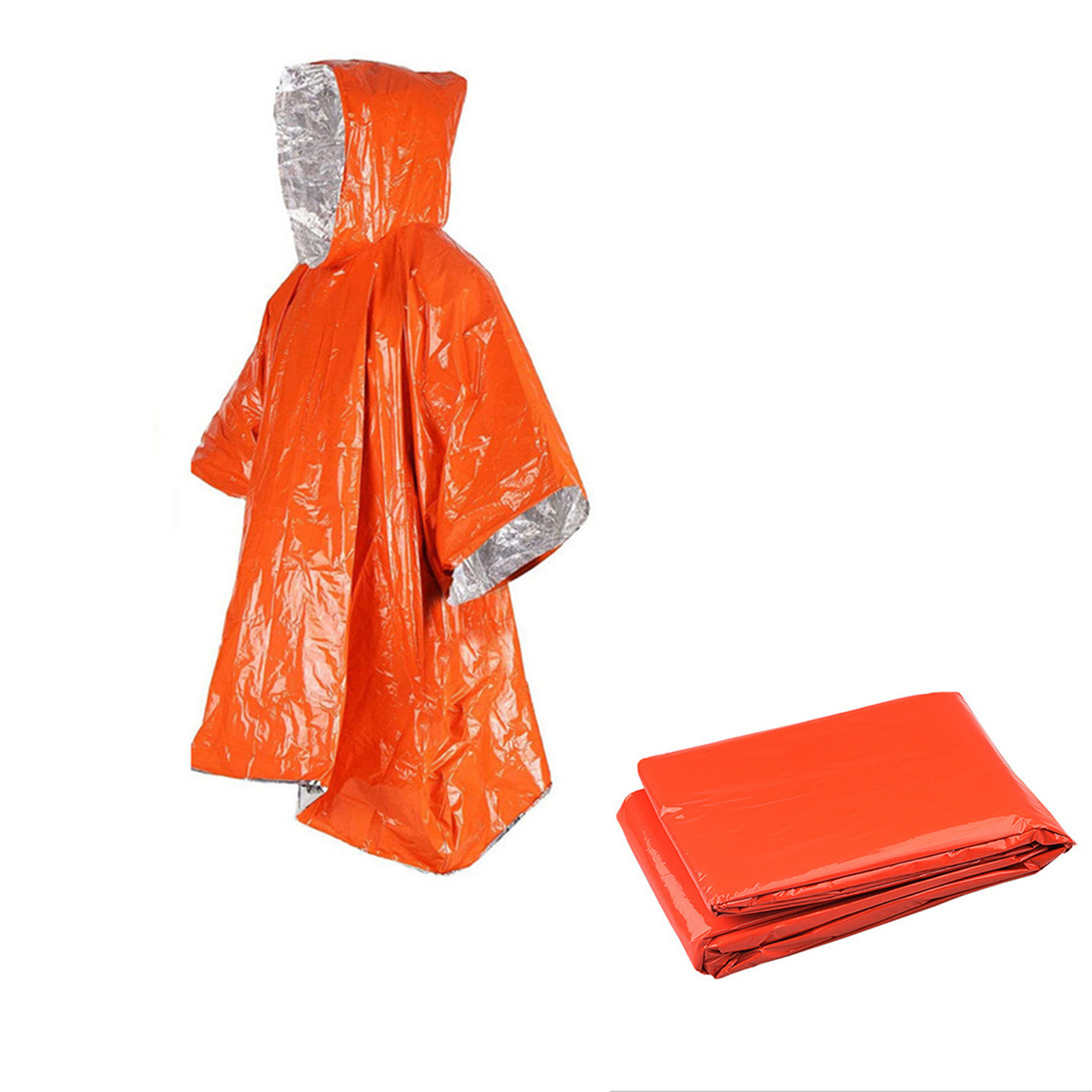 Poncho de chuva descartável de - Emergency Poncho Rain avaliação e preço