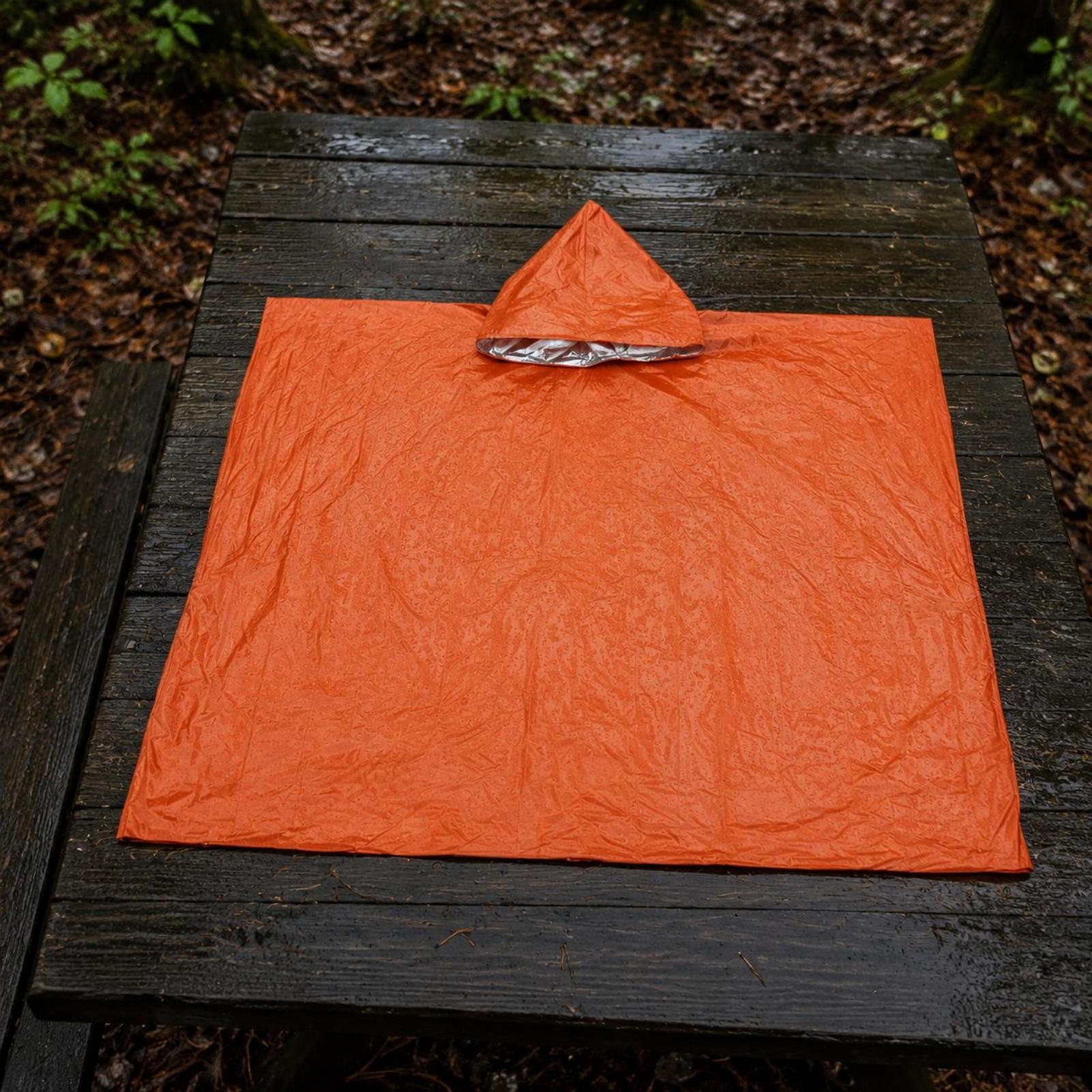 Capa de Chuva Impermeável Ponc - Emergency Poncho Rain avaliação e preço